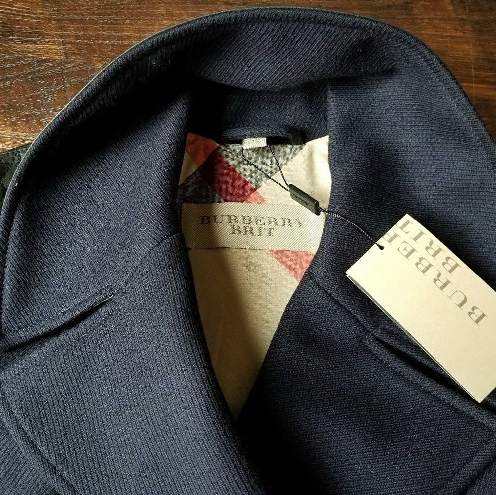 Burberry Brit Military Inspired Trench Coat